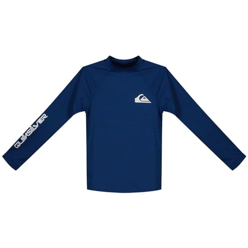 Quiksilver Everyday - Langärmliges Surf-T-Shirt mit UPF 50 für Jungen 8-16 Blau von Quiksilver