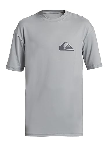 Quiksilver Everyday Surf - Kurzärmliges Surf-T-Shirt mit UPF 50 für Jungen 8-16 Grau von Quiksilver