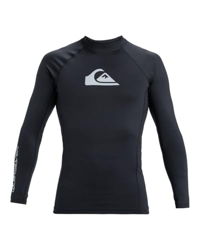 Quiksilver Herren Everyday UPF50 COMP LS L/SL Surf Tee, Dark Navy, M von Quiksilver