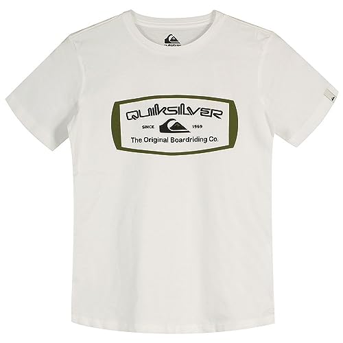 Quiksilver Qs Mind Barrel - T-Shirt für Jungen 8-16 Weiß von Quiksilver