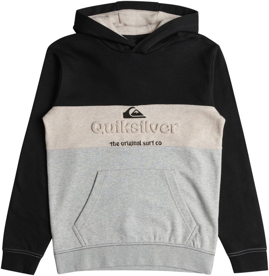 Quiksilver Kapuzensweatshirt EMBOSS BLOCK HOODIE YOUTH von Quiksilver