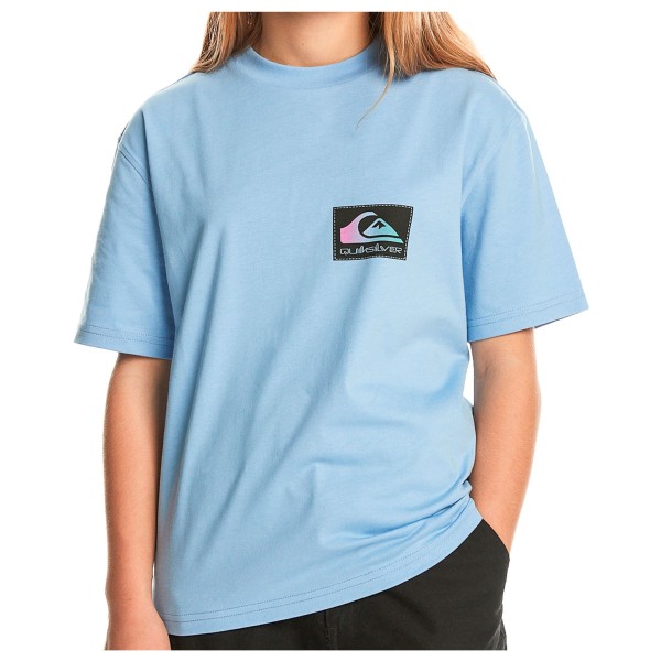 Quiksilver - Kid's Back Flash S/S - T-Shirt Gr 10 blau von Quiksilver