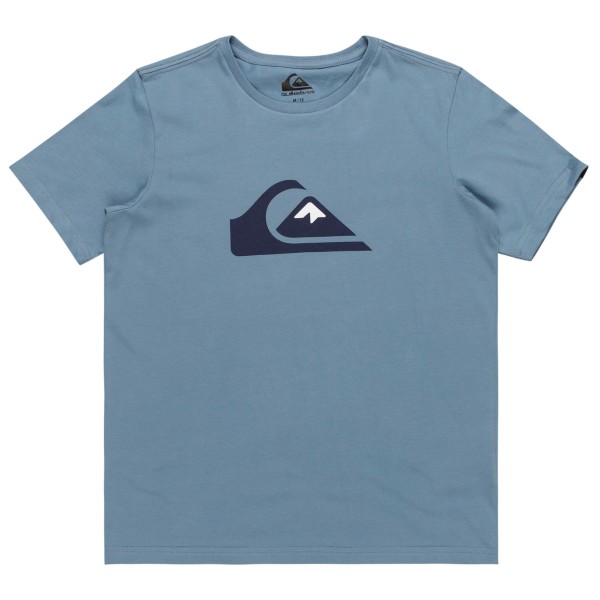 Quiksilver - Kid's Comp Logo S/S - T-Shirt Gr 8 blau von Quiksilver