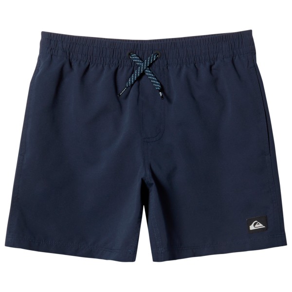 Quiksilver - Kid's Everyday Solid Volley 14'' - Boardshorts Gr 12 blau von Quiksilver