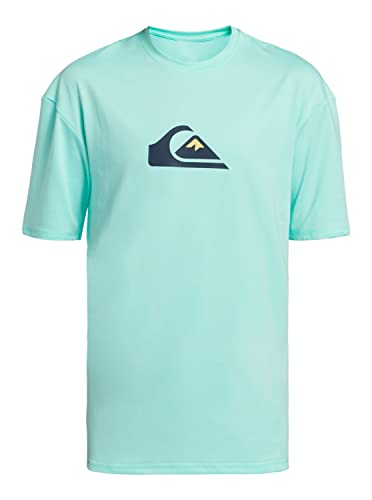 Quiksilver Solid Streak - Kurzärmliges Surf-T-Shirt mit UPF 50 für Jungen 8-16 Grün von Quiksilver