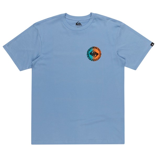 Quiksilver - Long Fade S/S - T-Shirt Gr S blau von Quiksilver