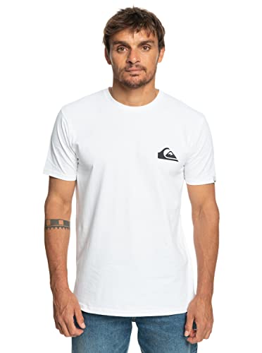 Quiksilver MW Mini Logo - T-Shirt für Männer Weiß von Quiksilver