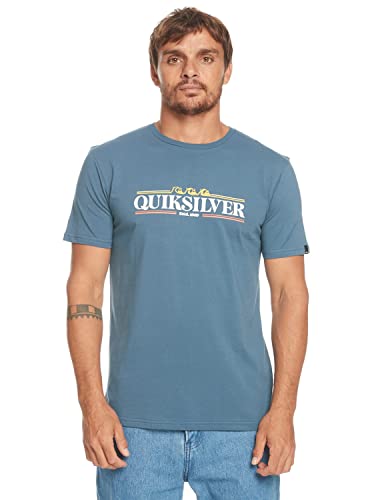 Quiksilver Gradient Line - T-Shirt für Männer Blau von Quiksilver