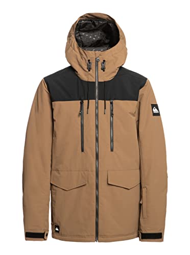 Quiksilver Fairbanks - Funktionelle Schneejacke für Männer Braun von Quiksilver