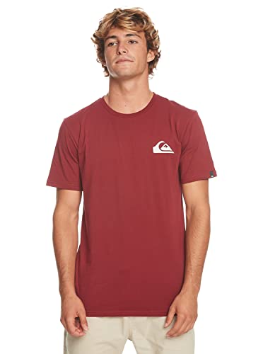 Quiksilver MW Mini Logo - T-Shirt für Männer Rot von Quiksilver