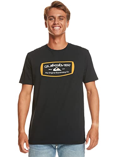 Quiksilver Qs Mind Barrel - T-Shirt für Männer Schwarz von Quiksilver