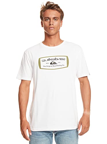 Quiksilver Qs Mind Barrel - T-Shirt für Männer Weiß von Quiksilver