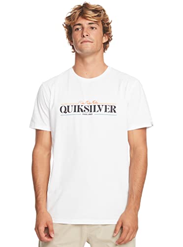 Quiksilver Gradient Line - T-Shirt für Männer Weiß von Quiksilver