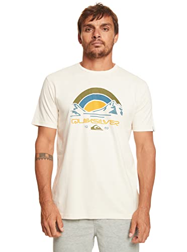 Quiksilver Qs Mountain Trip - T-Shirt für Männer Weiß von Quiksilver