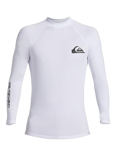 Quiksilver Everyday - Langärmliges Surf-T-Shirt mit UPF 50 für Männer Weiß von Quiksilver