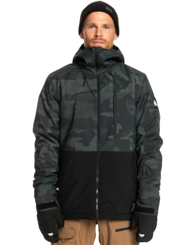 Quiksilver Mission - Funktionelle Schneejacke für Männer Schwarz von Quiksilver