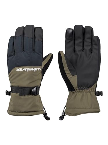 Quiksilver Mission Glove Herren-Handschuhe, Braun, Größe M von Quiksilver