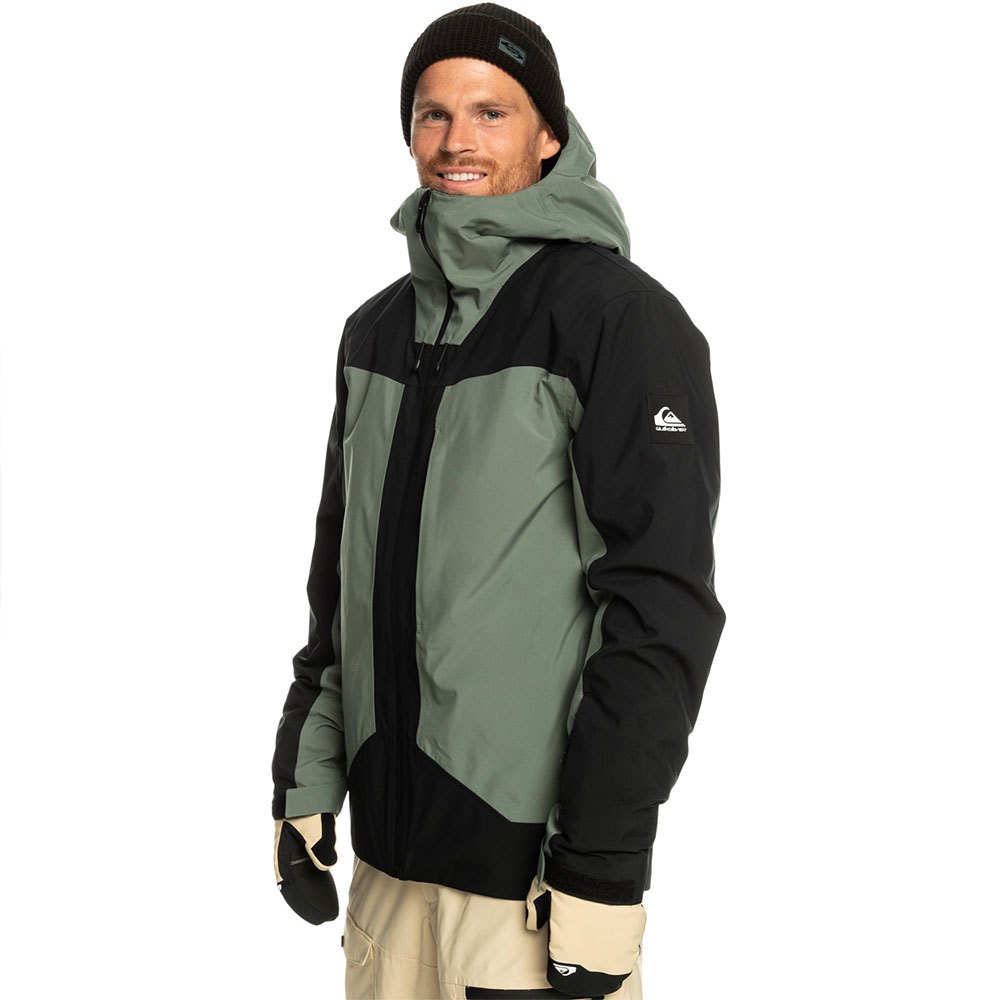 Quiksilver Muldrow Jacket Grün,Schwarz M Mann von Quiksilver