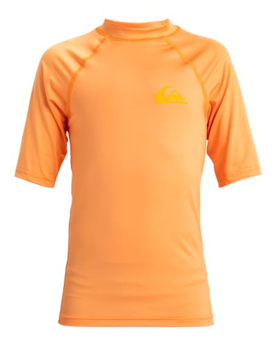 Quiksilver Everyday - Kurzärmliges Surf-T-Shirt mit UPF 50 für Jungen 8-16 Orange von Quiksilver