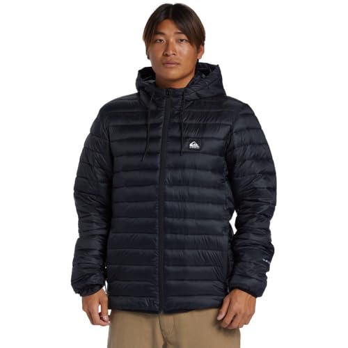Quiksilver Scaly Hood Herren Jacke, Schwarz, S von Quiksilver