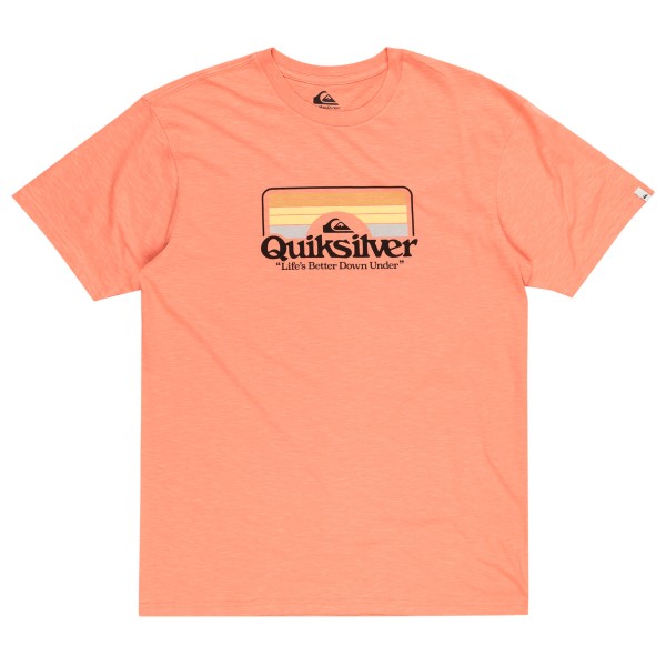 Quiksilver - Step Inside S/S - T-Shirt Gr S rot von Quiksilver