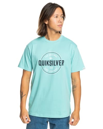Quiksilver Circle Up - T-Shirt für Männer Blau von Quiksilver