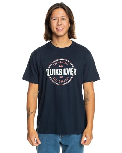 Quiksilver Circle Up - T-Shirt für Männer Blau von Quiksilver