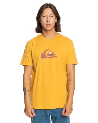 Quiksilver Comp Logo - T-Shirt für Männer Gelb von Quiksilver