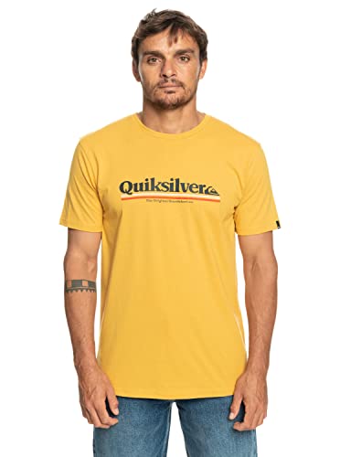 Quiksilver Between The Lines - T-Shirt für Männer Gelb von Quiksilver