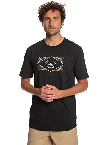 Quiksilver Circled Line - T-Shirt für Männer Schwarz von Quiksilver