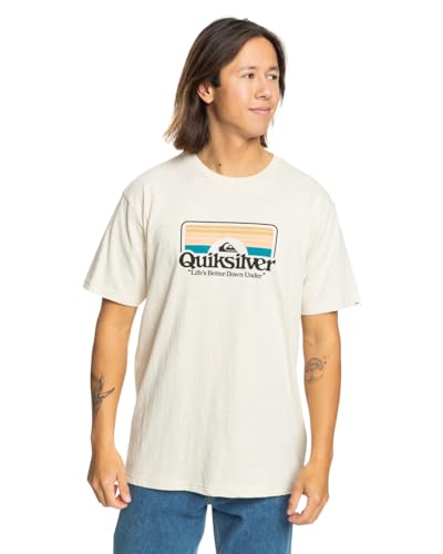 Quiksilver Step Inside - T-Shirt für Männer Weiß von Quiksilver