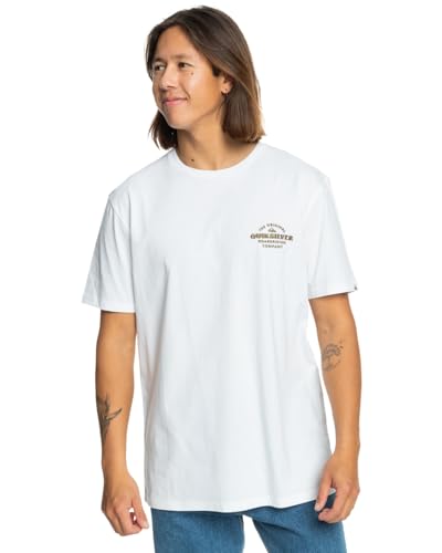 Quiksilver Tradesmith - T-Shirt für Männer Weiß von Quiksilver