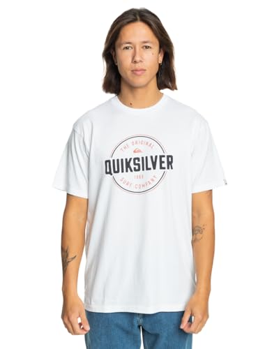 Quiksilver Circle Up - T-Shirt für Männer Weiß von Quiksilver