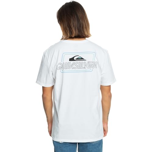 Quiksilver Line by Line - T-Shirt für Männer Weiß von Quiksilver