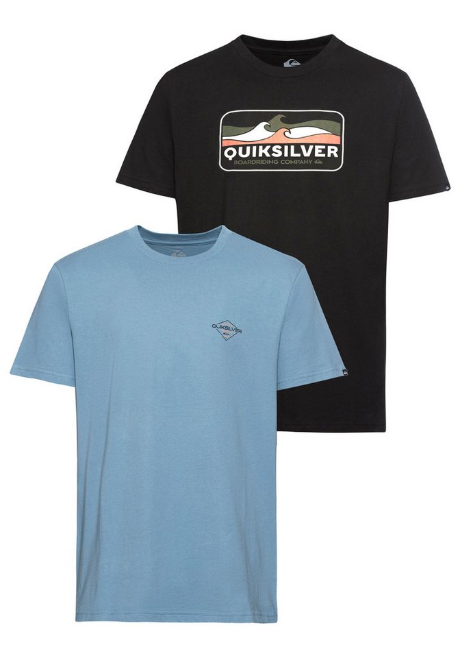 Quiksilver T-Shirt (Packung, 2-tlg., 2er-Pack) von Quiksilver