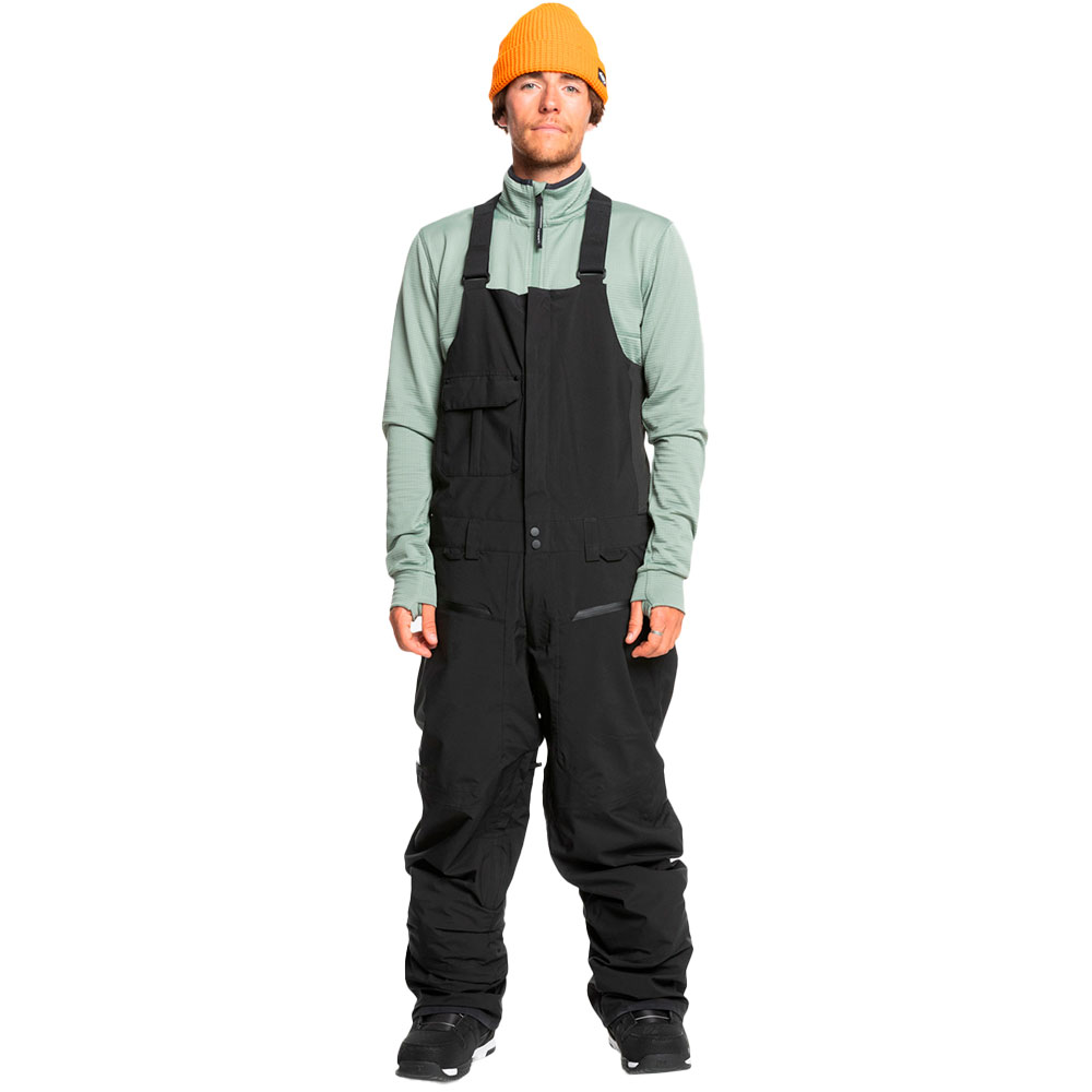 Quiksilver Utility Bib Race Suit Schwarz M Mann von Quiksilver