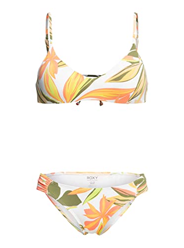 Roxy Printed Beach Classics - Athletic Bikini-Set für Frauen Weiß von Roxy