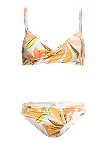 Roxy Printed Beach Classics - Wickel-Bikini-Set für Frauen Weiß von Roxy