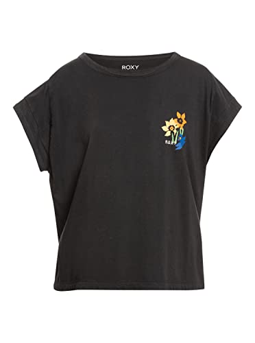 Roxy Unite The Wave - T-Shirt mit Boxy Fit für Frauen Schwarz von Roxy