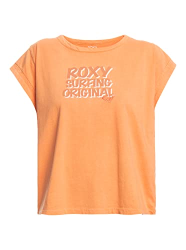 Roxy Unite The Wave - T-Shirt mit Boxy Fit für Frauen Orange von Roxy
