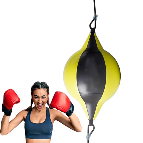 Quorvex Boxball | Reflextraining Boxsack Für Schnelligkeit Und Präzision - Robustes Schnellball-Set Für Heimtraining Kampfsport Fähigkeitstraining Jugendliche Erwachsene von Quorvex