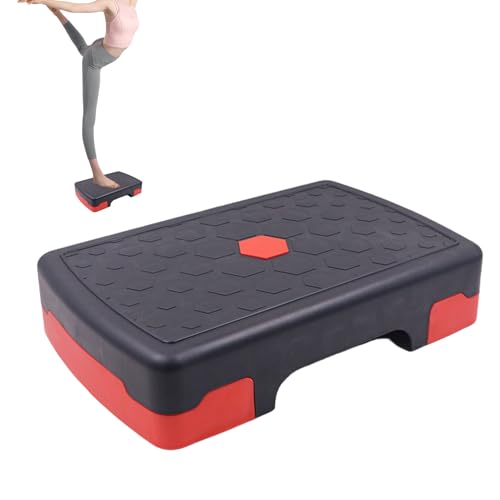 Quorvex Fitness Step - Aerobic Übungsstepper für Fitnessstudio - Körperformung Gerät Für Zuhause Wohnung Fitnessstudio Tägliches Training Kinder Jugendliche Erwachsene Senioren Alle Altersgruppen von Quorvex