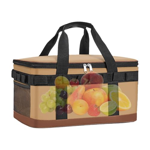 Quorvex Kühltasche Für Mittagessen | Kühltaschen Isoliert Wasserdicht - Essensbox Tasche Für Fischen Outdoor Auto Camping Arbeit Reisen von Quorvex