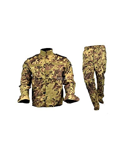 R O Y A L Uniforme Overall Camouflage Plus Softair aus Baumwolle RIP Stop Gewebe italienisch, Camouflage, L von R O Y A L