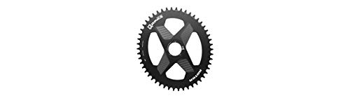 R ROTOR BIKE COMPONENTS Q Rings DM OVAL Chainring 44T Black von R ROTOR BIKE COMPONENTS