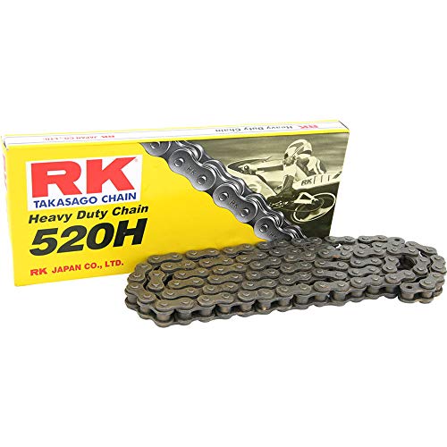 R&K RK Kette 520H 5/8 x 1/4 104Glieder grau von R&K