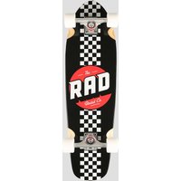 RAD Board Co. Cali Checker Stripe 9.125" Cruiser white von RAD Board Co.
