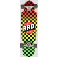 RAD Board Co. Cali Checkers 9.125" Cruiser rasta fade von RAD Board Co.