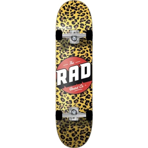 RAD Unisex – Erwachsene Logo Progressive Skateboard, Stay Wild, 8" von RAD