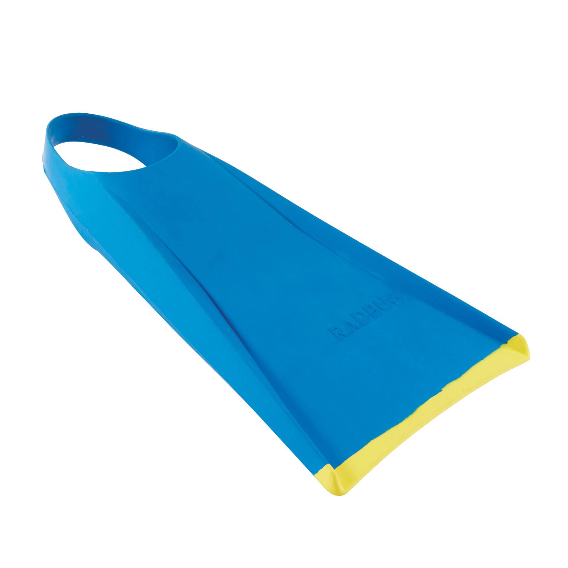 Flossen Bodyboard Ecodesign 100 blau/gelb von RADBUG